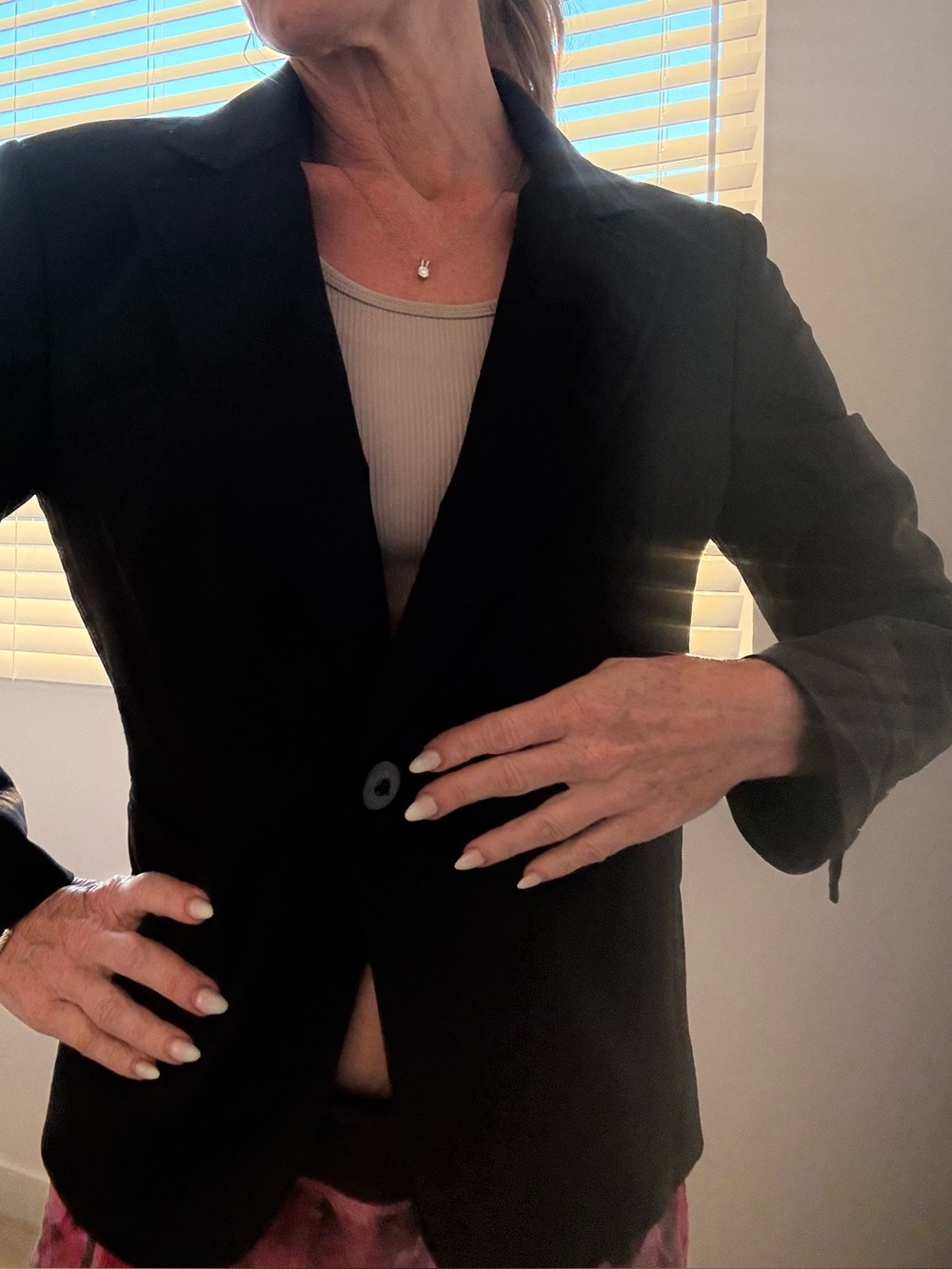 Veronica Beard classic wool dickie blazer